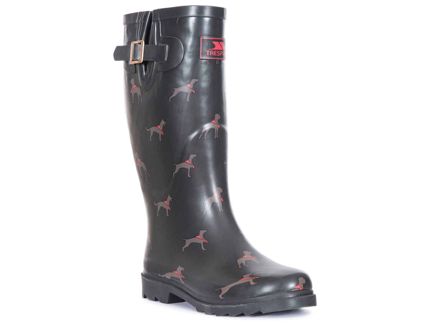 Trespass Samira Gummistøvle Dame 0 Dog Print
